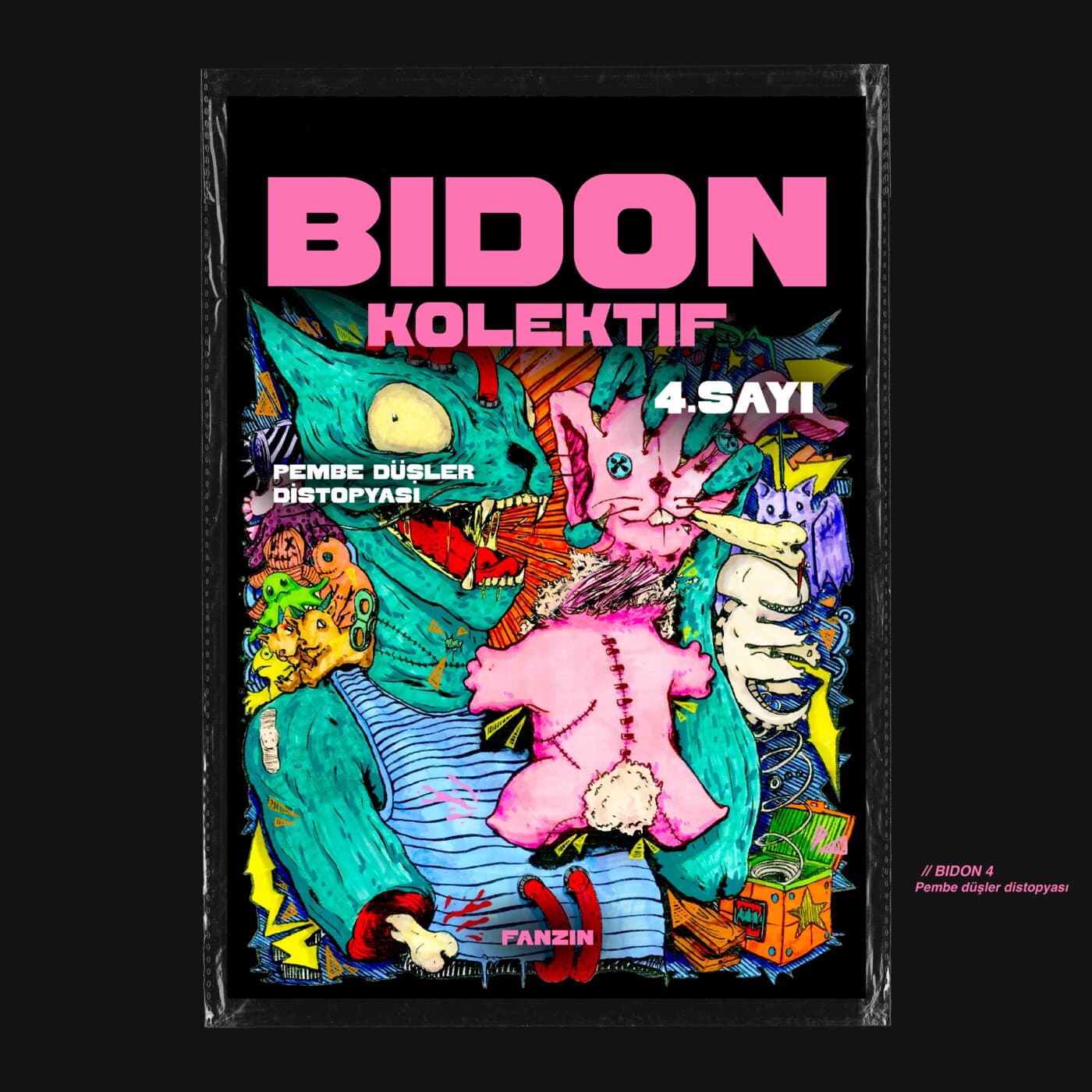 BIDON Fanzin № 4 · Renkli Düşler Distopyası